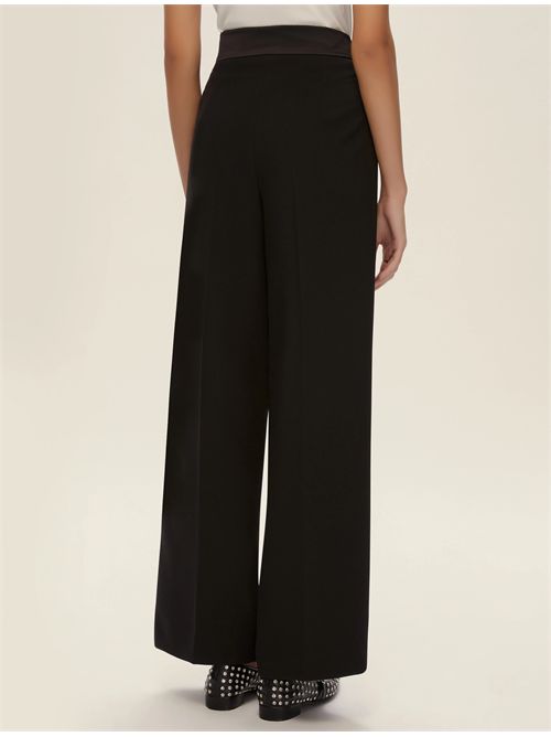 Pantalone stretch con dettaglio in raso EMME MARELLA | CARAVAN2392/008